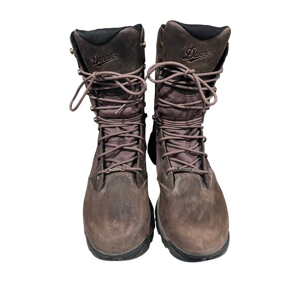 Danner Pronghorn 8” Brown Leather Hunting Boots Mens Size 12 D Waterproof Vibram - Picture 9 of 12
